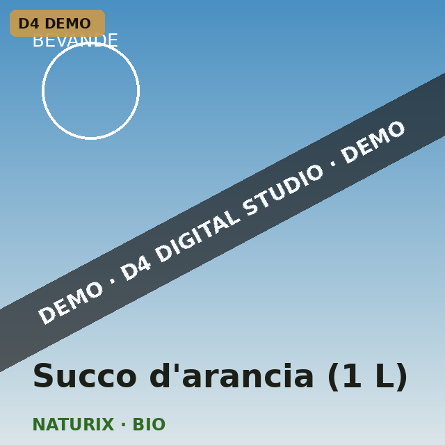 Zumo de naranja (1 L)