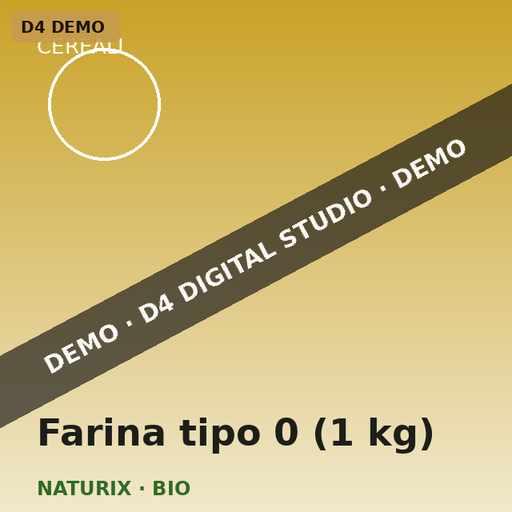 Type 0 flour (1 kg)
