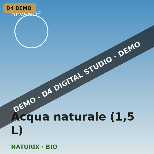 Agua natural (1,5 L)